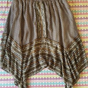 Bohemian Brown Skirt